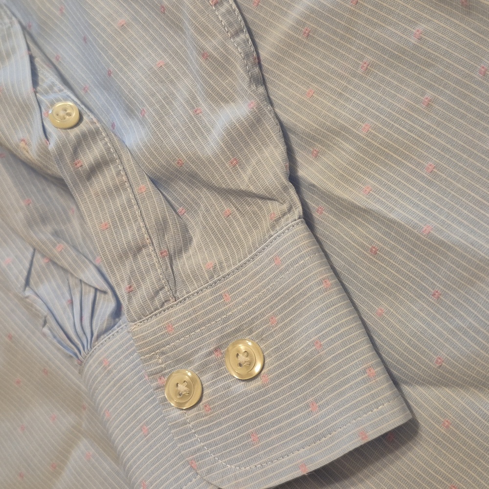 Brooks Brother Blue & Pink Long Sleeve Button Up Shirt - Picture 4 of 9